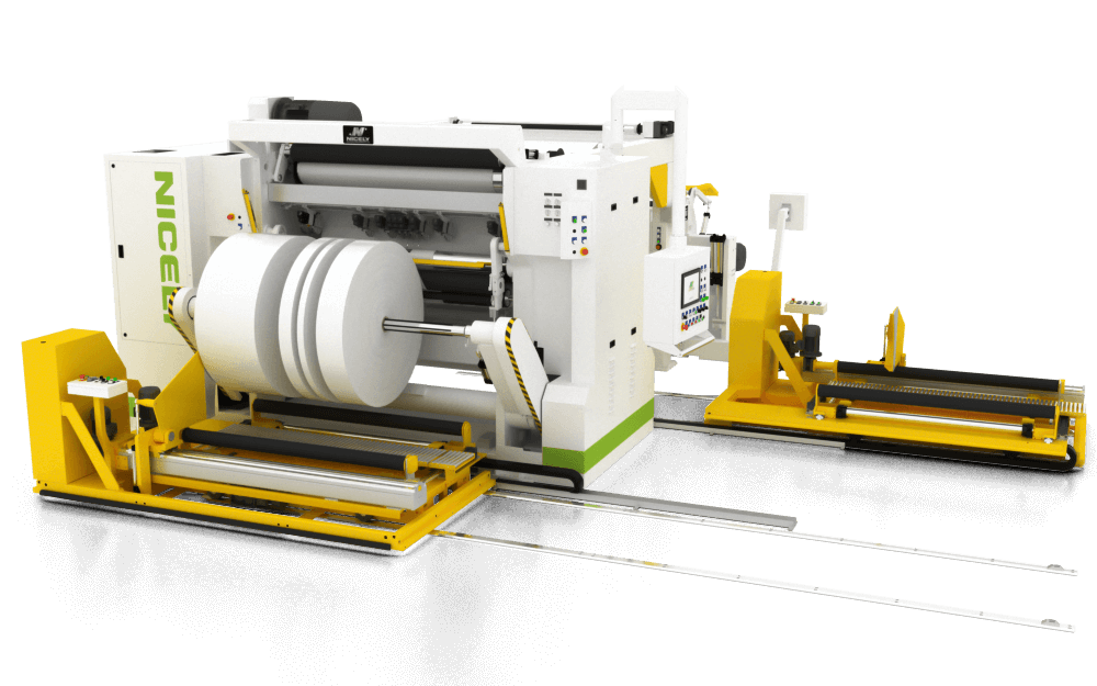 Duplex Center Winding Slitter Rewinder